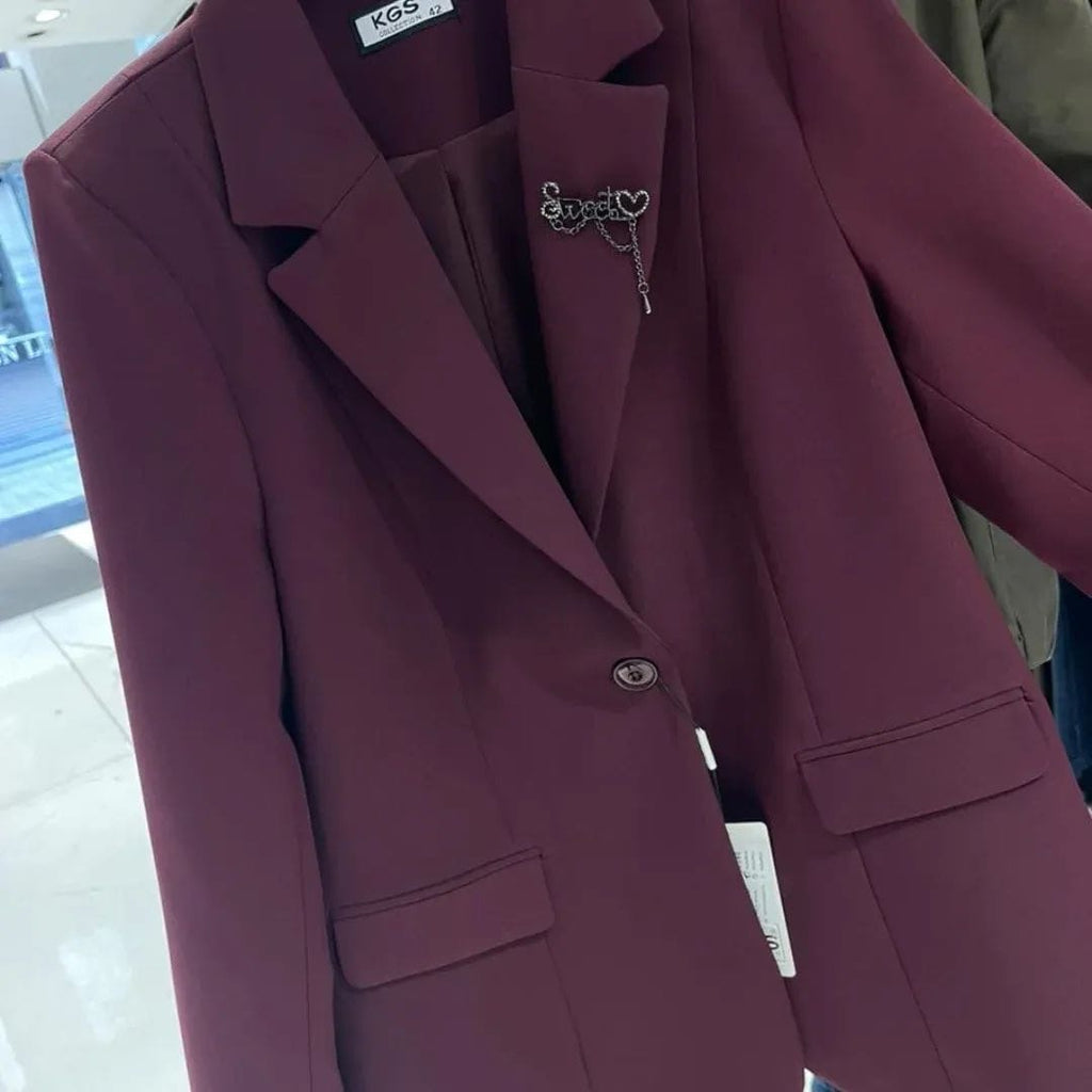 Elegant Classic Blazer – Timeless Chic | بليزر شيك بقصة كلاسيك أنيقة