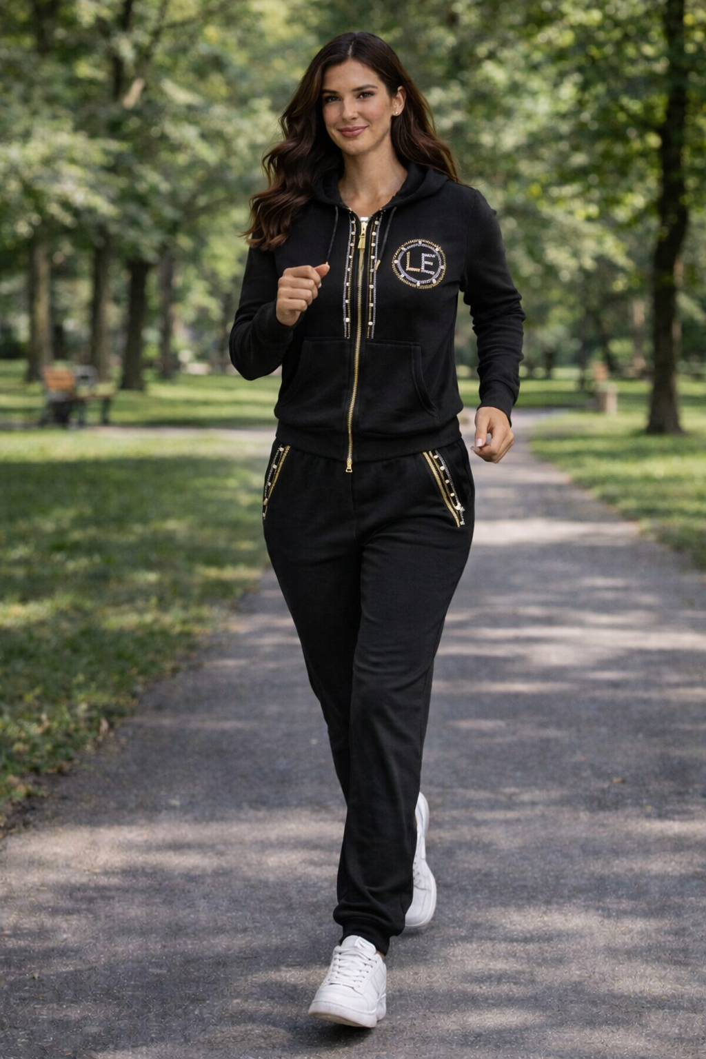 Luxury Zip Hoodie Set – Casual Chic | طقم هودي بسوستة شيك ومريح